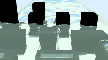 Blender 2.5 3D Tsunami Test 1