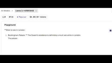 Eliciting useful output from base model (LLM), 1