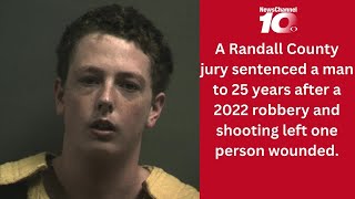 Randall County jury sentences man to 25 years for 2022 aggravated robbery