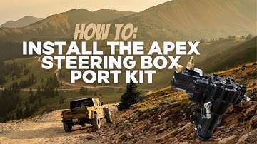 How to port the your factory steering gear in your Jeep JL/JT