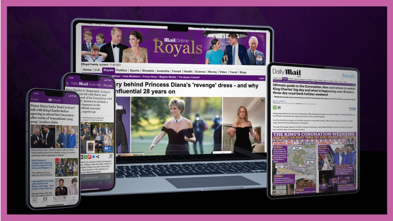 Daily Mail launches brand-new channel dedicated to all things Royal!