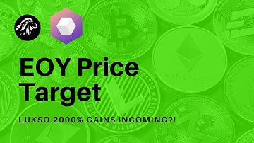 LUKSO Price Targets!  2000% Gains Potential!  Crypto Gem Under the Radar!  Follow the Devs Friends!