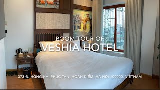 Room Tour, Hanoi: Review of Veshia Hotel, Hanoi, Vietnam (March 2023)