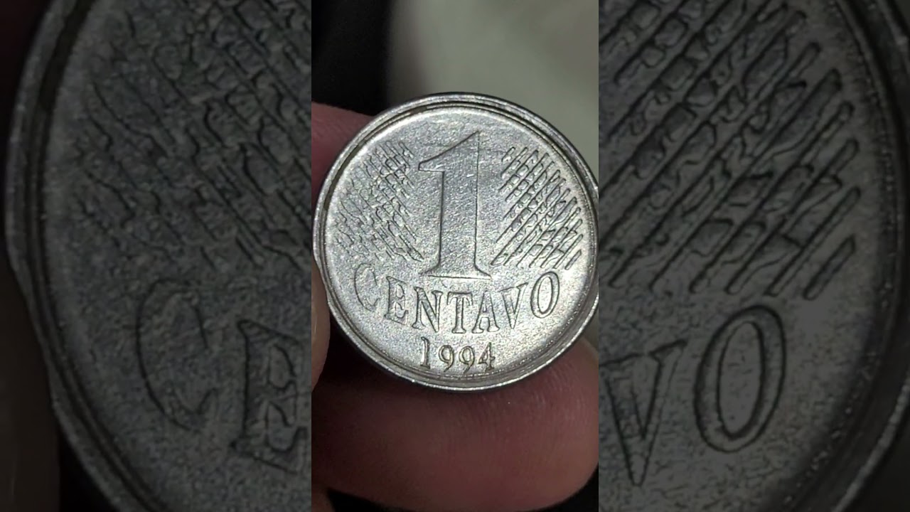 🔥Achei a 1 centavo 1994  ❗ moeda  antigas e valiosa de 1 centavo 1994 valores atualizados pra 2025