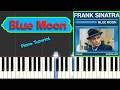 Blue Moon - EASY Jazz Piano Tutorial (~Sheets and Midid in description~)