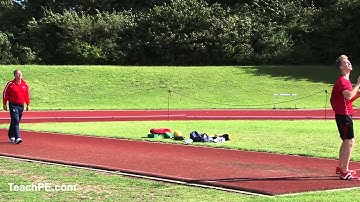 Javelin Coaching - run up part 1