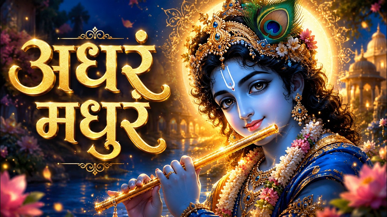 अधरं मधुरं | Adharam Madhuram Lofi Krishna Bhajan | Madhurashtakam ...