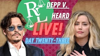 Johnny Depp vs. Amber Heard Trial LIVE! - Day 23 - FINAL DAY OF TESTIMONY screenshot 5