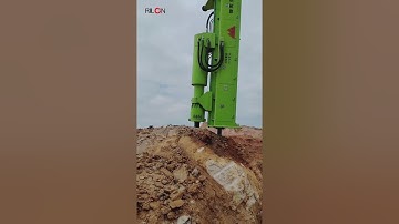 A powerful construction tool! An all-in-one rock drill and splitter, doubling efficiency!