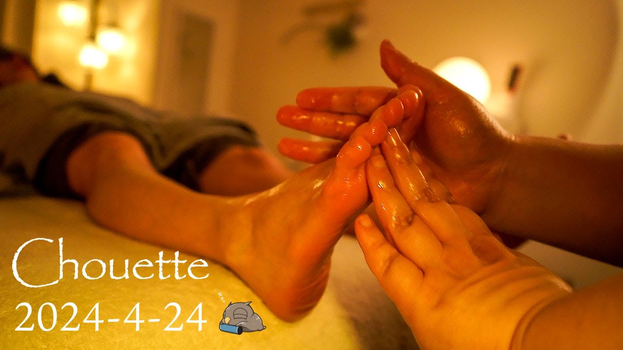 [2024-4-24] 足の疲れとむくみに足つぼマッサージ💤/ASMR/レイさん/渋谷シュエット