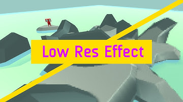 Low Res Pixelated Rendering In Unity (Tutorial)