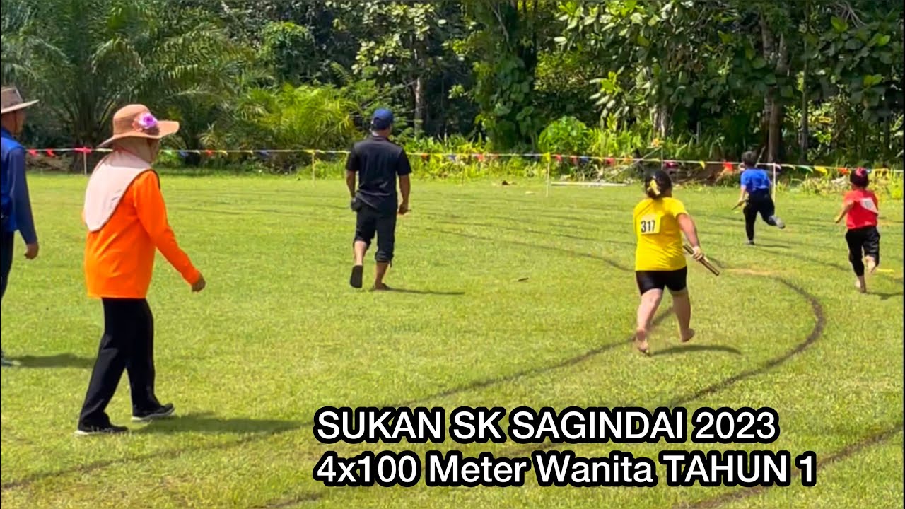 4x100 Meter Wanita Tahun 1 | Sukan SK Sagindai 2023 | PART 3