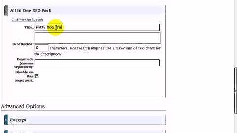 Wordpress SEO - part 6 - Creating an Optimized Post