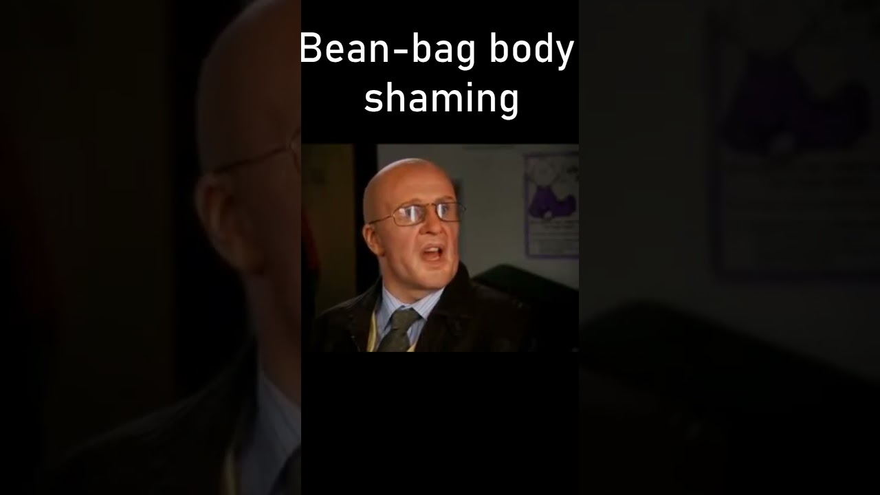 Bean Bag body shamed on a Jumbo 747 at JumboStay hotel in Sweden. 