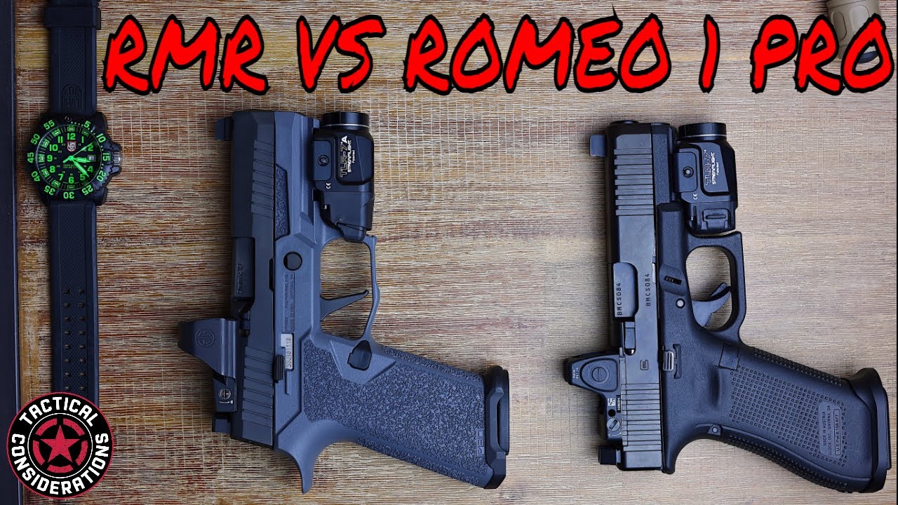 Sig Romeo 1 Vs Trijicon RMR: Battle of Sights