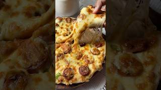 "Homemade Alfredo Pizza 🍕| Easy Recipe Air fryer series episode 3#pizzarecipe #pizzalover