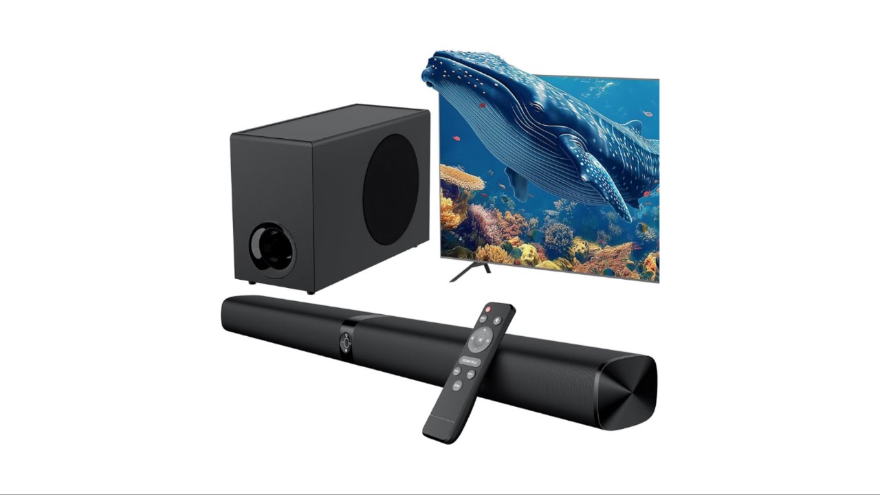 Review: 110W Sound Bar with Subwoofer for Smart TV | Deep Bass & Bluetooth