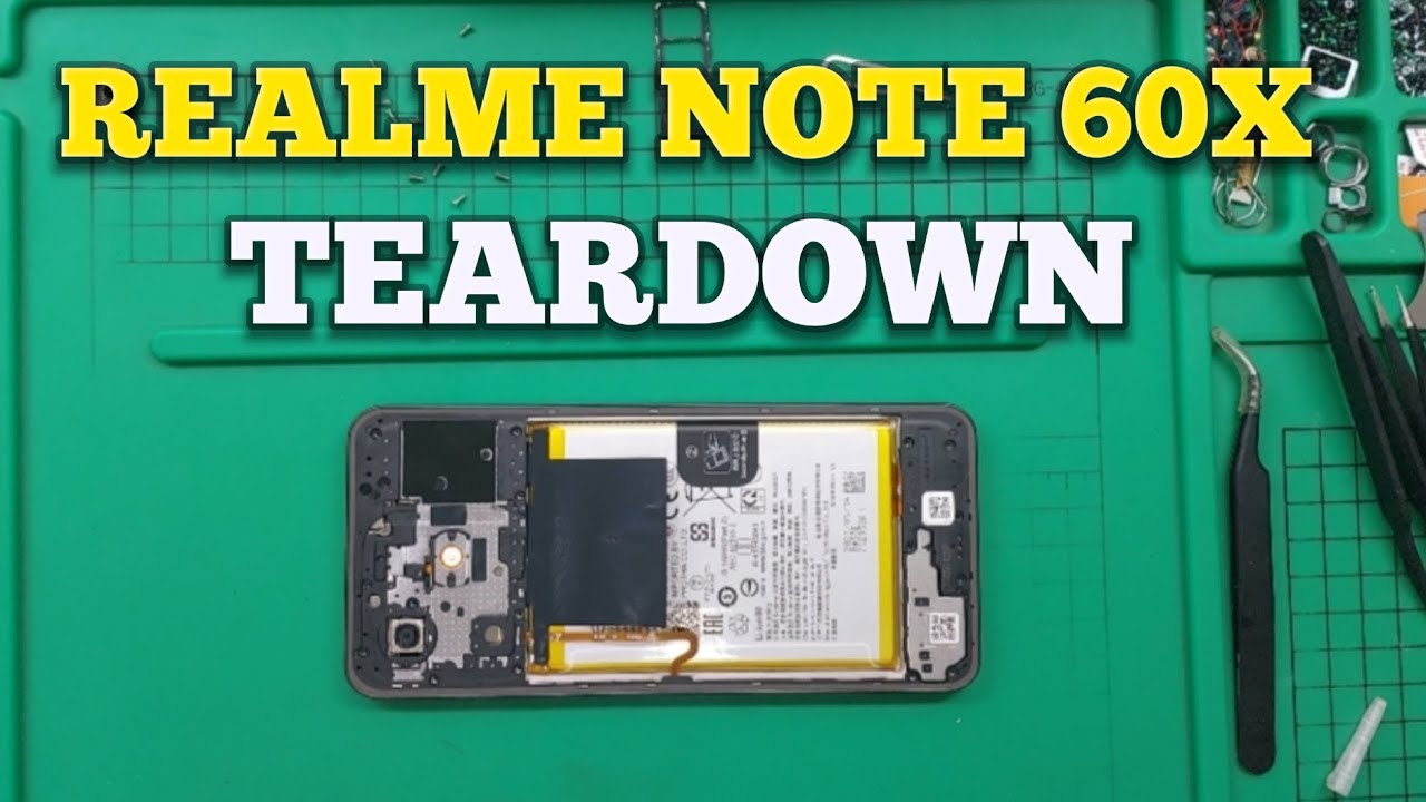 Realme Note 60x Teardown