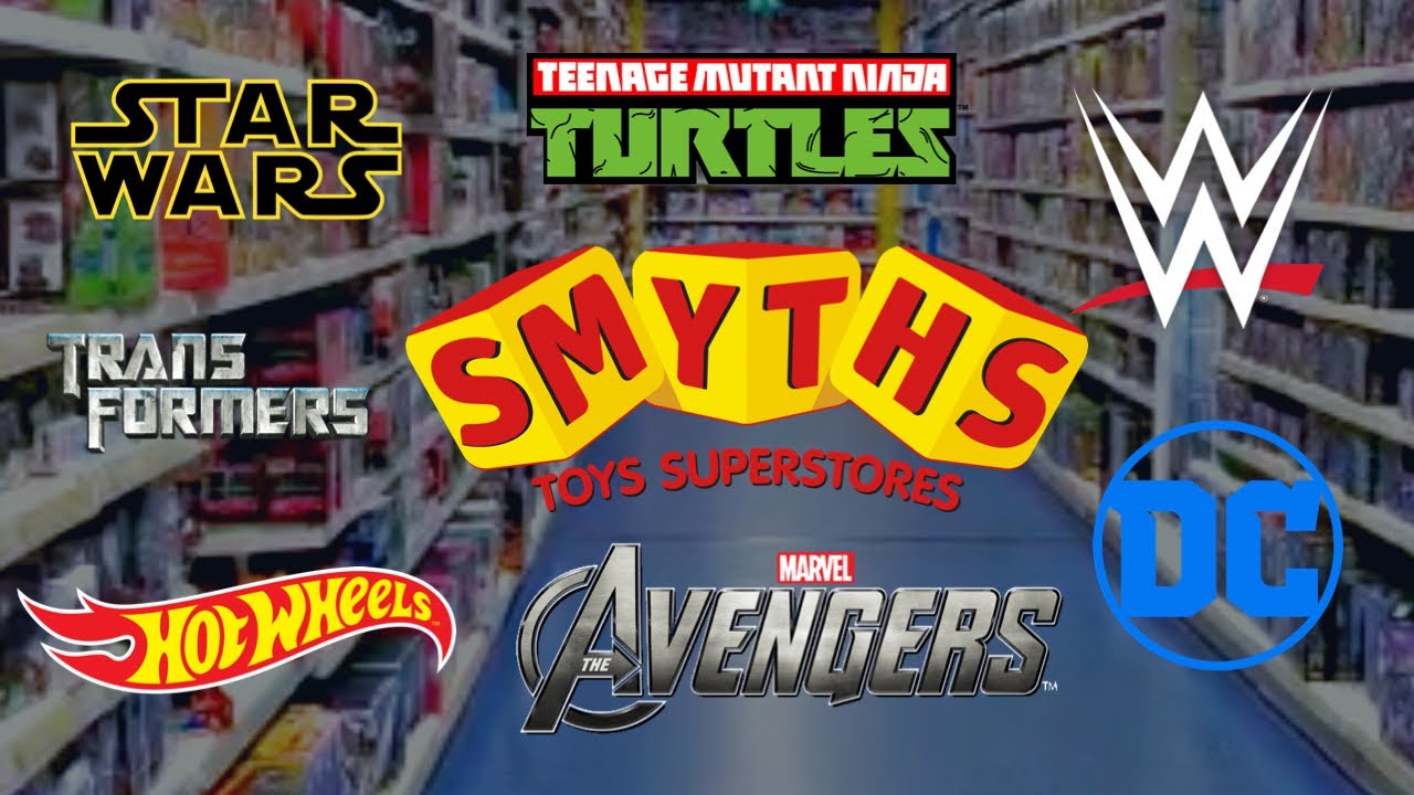 SMYTHS Toy Store! Marvel, DC Plus LEGO, Transformers & Supermarket