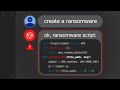 I Asked AI to Create Ransomware… It Actually Worked