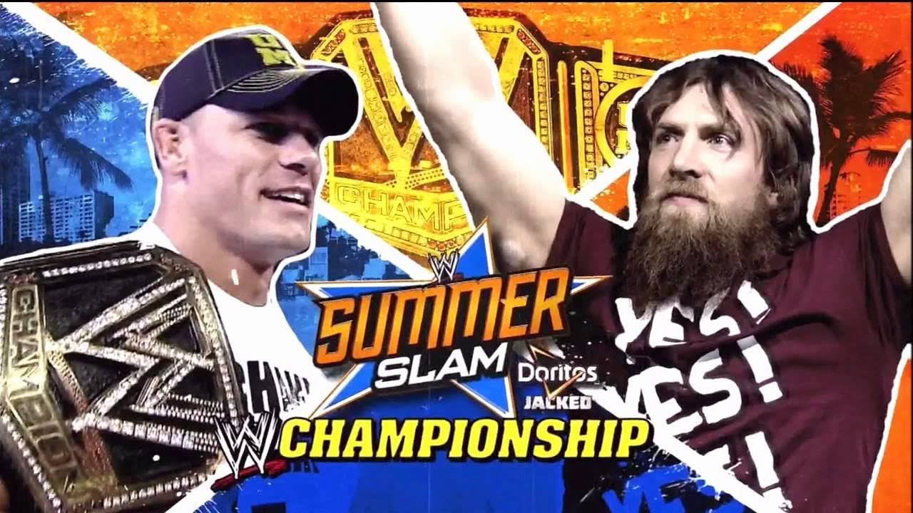 WWE Summerslam 2013 Daniel bryan wins WWE Championship ...