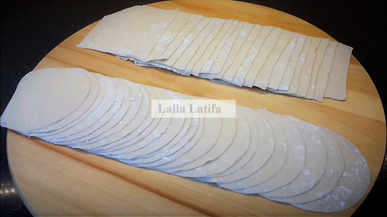 La pâte à raviolis chinois العجين السحري المتعدد الاستعمالات