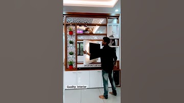 Partition and Tv unit