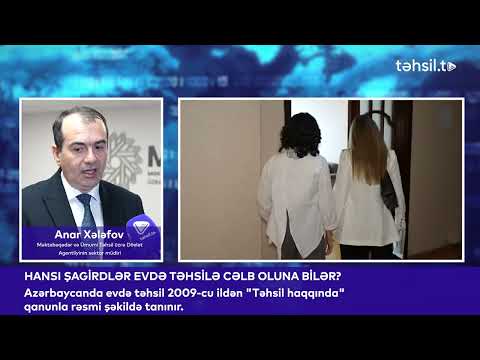 Evdə təhsilə hansı uşaqlar cəlb edilə bilər?