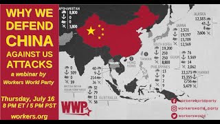 Join workers world party and our allies as we discuss the following
questions: - why are us threats against china escalating? is trump
promoting anti-c...