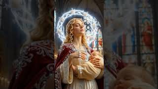 Virgin Mary ✨ Ave Maria #shorts (Spiritual Healing)