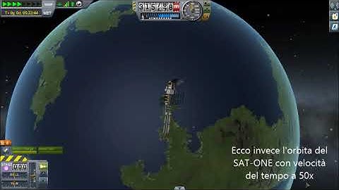 SAT-ONE COMPLETE ORBIT VIEW + KERBNET | Kerbal Space Program