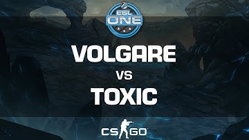 CS:GO - VOLGARE vs. TOXiC [Mirage] - ESL One 2015 Katowice - Qualifiers