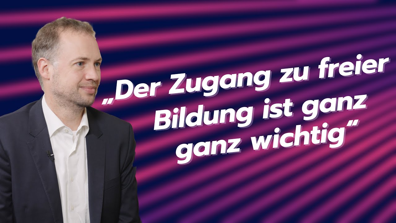 „Der Zugang zu freier Bildung ist ganz ganz wichtig!“ - Sebastian Gerling zu Gast bei BROWSER
