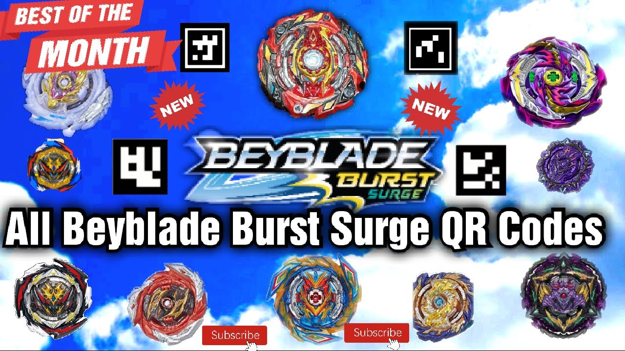 Beyblade Burst Surge All Bey Qr Codes World Spriggan S All Qr
