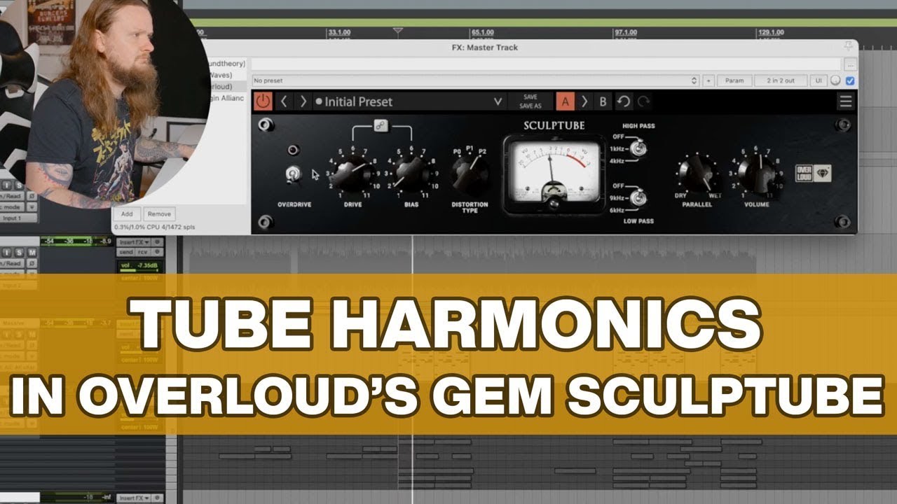 Mixing Trick: Using Overloud’s “Sculptube” to Reanimate Dead Tracks with Tube Harmonics