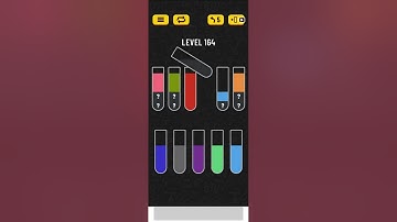 Water sort puzzle level 164