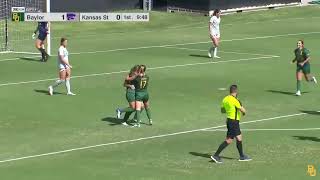 Baylor Soccer: Highlights at Kansas State | October 1, 2023 screenshot 4