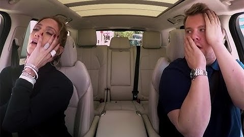 Jennifer Lopez Carpool Karaoke