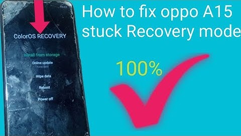 #Oppo A15 recovery mode problem sollution  recovery mode