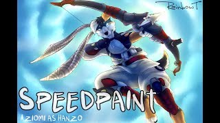 Aziomi as Hanzo (Speedpaint)