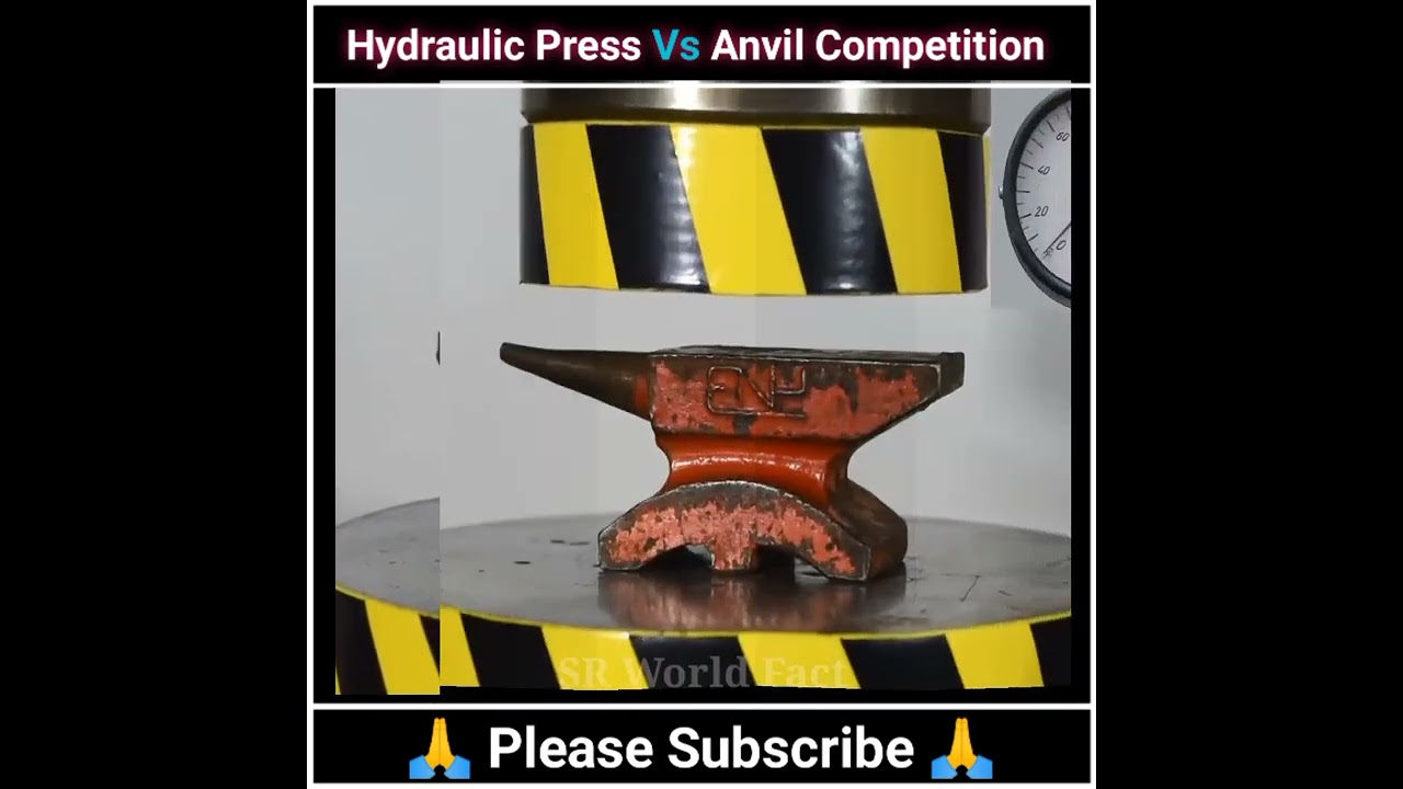 Hydraulic Press Vs Anvil Different Country india vs china