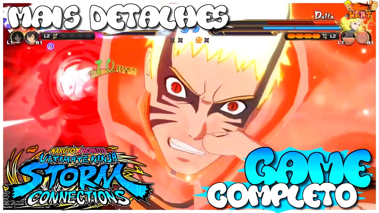 NARUTO X BORUTO STORM CONNECTIONS 🌀 GAMEPLAY JOGO COMPLETO! 