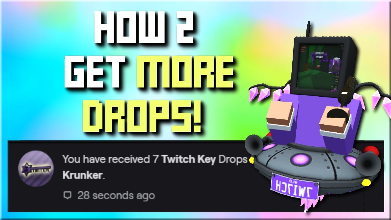 Krunker How To Get More Twitch Drops Fast New Tips Tricks Youtube