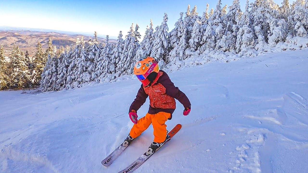 Early season skiing at Killington Vermont YouTube