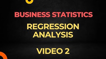 Regression Analysis || Two equation || Actual mean method