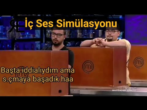 Potaya kim gitti - Masterchef - İç Ses Simülasyonu - #7