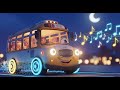 Night Bus Song For Kids 🚌🌙   Calm Bedtime Learning Video