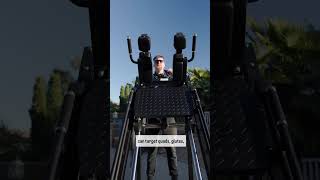 The Gazelle 3-in-1 Leg Press Hack Squat Machine #squatmachine