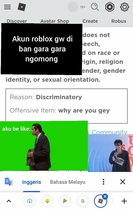akun roblox aku di ban oleh roblox selama 7 hari ini masalahnya