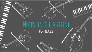 Notes on the D String for Bass Net Worth
